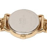 Coach Delancey Black Dial Gold Stainless Steel Strap Watch For Women - 14502813 Authentic Buy Shop Now