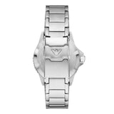Emporio Armani Sea Explorer GMT Blue Dial Silver Steel Strap Watch For Men - AR11590 Authentic Buy Shop Now