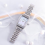 Emporio Armani Gianni T-Bar Quartz White Dial Silver Steel Strap Watch For Women - AR11405 Authentic Buy Shop Now