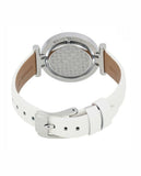 Michael Kors Averi Silver Dial White Leather Strap Watch for Women - MK2524 Authentic Buy Shop Now