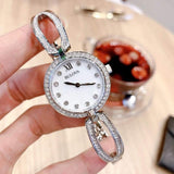 Bulova Crystal Collection Mother of Pearl Dial Silver Steel Strap Watch for Women - 96L223 Authentic Buy Shop Now