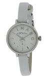 Marc Jacobs Sally White Dial White Leather Strap Watch for Women - MBM1350 Authentic Buy Shop Now