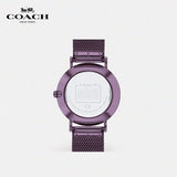 Coach Perry Purple Dial Purple Mesh Bracelet Watch for Women - 14503484 Authentic Buy Shop Now