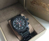 Burberry Sport Chronograph Black Dial Black Steel Strap Watch for Men - BU7703 Authentic Buy Shop Now