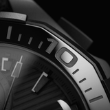 Tag Heuer Aquaracer Automatic Chronograph Special Edition Titanium Grey Dial Black Leather Strap Watch for Men - CAY218B.FC6370 Authentic Buy Shop Now