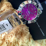 Marc Jacobs Amy Pink Dial Silver Steel Strap Watch for Women - MBM8623 Authentic Buy Shop Now
