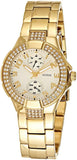 Guess Mini Prism Diamonds White Dial Gold Steel Strap Watch for Women - W15072L1 Authentic Buy Shop Now