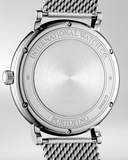 IWC Portofino Automatic White Dial Silver Mesh Bracelet Watch for Men - IW356505 Authentic Buy Shop Now