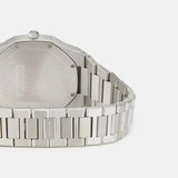 D1 Milano Ultra Thin Green Dial Silver Steel Strap Watch for Men - D1-UTBJ37