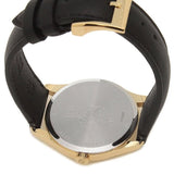 Gucci G-Timeless Mother of Pearl Dial Black Leather Strap Watch For Women - YA126589 Authentic Buy Shop Now