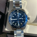 Tag Heuer Aquaracer Blue Dial Silver Steel Strap Watch for Men - WAY101C.BA0746 Authentic Buy Shop Now