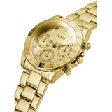 Guess Eclipse Gold Dial Gold Steel Strap Watch for Women - GW0314L2 Authentic Buy Shop Now