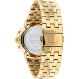 Tommy Hilfiger Jenna Quartz White Dial Gold Steel Strap Watch for Women - 1782069 Authentic Buy Shop Now