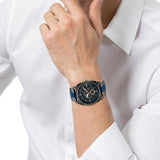 Fossil Machine Chronograph Black Dial Two Tone Steel Strap Watch for Men - FS5164 Authentic Buy Shop Now