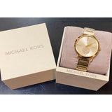 Michael Kors Portia Gold Dial Gold Steel Strap Watch for Women - MK3639 Authentic Buy Shop Now