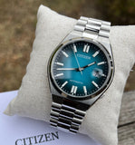 Citizen Tsuyosa Automatic Blue Dial Silver Steel Strap Watch For Men - NJ0151-88X Authentic Buy Shop Now