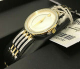 Movado Esperanza Mother of Pearl Dial Two Tone Steel Strap Watch For Women - 0607085 Authentic Buy Shop Now