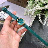 Coach Park Analog Green Dial Green Leather Strap Watch for Women - 14503534 Authentic Buy Shop Now