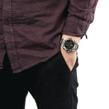 Tag Heuer Aquaracer Chronograph Black Dial Silver Steel Strap Watch for Men - CAY1110.BA0927 Authentic Buy Shop Now
