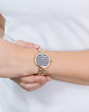 Emporio Armani Arianna Quartz Grey Dial Rose Gold Steel Strap Watch For Women - AR11220 Authentic Buy Shop Now