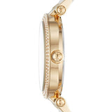 Michael Kors Parker Mother of Pearl Dial Two Tone Steel Strap Watch for Women - MK6400 Authentic Buy Shop Now