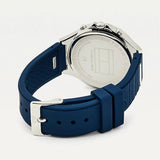 Tommy Hilfiger Eve Chronograph Quartz Blue Dial Blue Rubber Strap Watch For Women - 1782281 Authentic Buy Shop Now