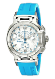 Tissot T Race Chronograph White Dial Brown Rubber Strap Watch for Women - T048.217.17.017.02 Authentic Buy Shop Now