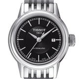 Tissot Classic Carson Powermatic 80 Black Dial Silver Steel Strap Watch For Men - T085.407.11.051.00 Authentic Buy Shop Now