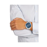 Hugo Boss Grand Prix Blue Dial Silver Steel Strap Watch for Men - 1513478 Authentic Buy Shop Now