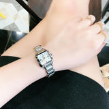 Tissot T Wave Diamonds Mother of Pearl Dial Silver Steel Strap Watch for Women - T02.1.285.74 Authentic Buy Shop Now