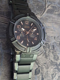 Guess Rigor Multifunction Black Dial Black Steel Strap Watch For Men - W0218G1 Authentic Buy Shop Now