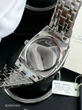 Bulova Phantom Swarovski Crystal Pave Silver Dial Silver Steel Strap Watch for Men - 98B296 Authentic Buy Shop Now