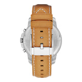 Fossil Grant Chronograph Green Dial Brown Leather Strap Watch for Men - FS4918 Authentic Buy Shop Now