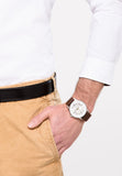 Coach Slim Easton Silver Dial Brown Leather Strap Watch for Women - 14502694 Authentic Buy Shop Now