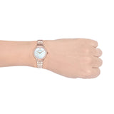 Emporio Armani Modern Mother of Pearl White Dial Rose Gold Steel Strap Watch for Women - AR11158 Authentic Buy Shop Now