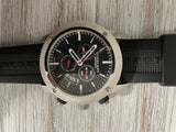 Burberry Endurance Sport Chronograph Black Dial Black Rubber Strap Watch for Men - BU7700 Authentic Buy Shop Now