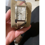 Burberry The Pioneer Grey Dial Leather Strap Watch for Women - BU9504 Authentic Buy Shop Now