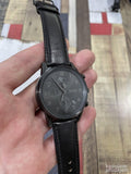 Hugo Boss Navigator Black Dial Black Leather Strap Watch for Men - 1513497 Authentic Buy Shop Now
