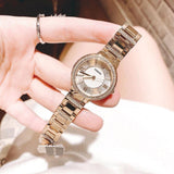 Fossil Virginia White Dial Gold Steel Strap Watch for Women - ES3283 Authentic Buy Shop Now