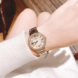 Fossil Virginia White Dial Gold Steel Strap Watch for Women - ES3283 Authentic Buy Shop Now