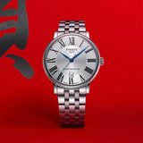 Tissot Carson Premium Silver Dial Silver Steel Strap Watch For Men - T122.410.11.033.00 Authentic Buy Shop Now