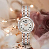 Tissot Bellissima Small Lady White Dial Two Tone Steel Strap Watch For Women - T126.010.22.013.01 Authentic Buy Shop Now