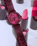 Guess Soho Pink Dial Pink Mesh Bracelet Watch For Women - W0638L6 Authentic Buy Shop Now