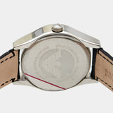 Emporio Armani Velente Black Dial Black Leather Strap Watch For Women - AR0644 Authentic Buy Shop Now