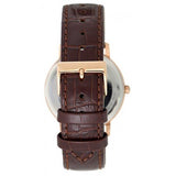 Hugo Boss Ambassador Grey Dial Brown Leather Strap Watch for Men - 1513387 Authentic Buy Shop Now