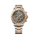 Hugo Boss Ikon Grey Dial Two Tone Steel Strap Watch for Men - 1513339 Authentic Buy Shop Now