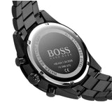 Hugo Boss Pilot Edition Chronograph Black Dial Black Steel Strap Watch for Men - 1513854 Authentic Buy Shop Now