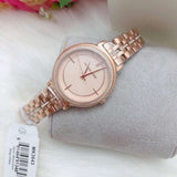 Michael Kors Cinthia Mother of Pearl Rose Gold Dial Rose Gold Steel Strap Watch for Women - MK3643 Authentic Buy Shop Now