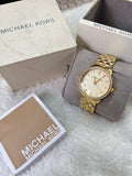 Michael Kors Argyle Glitz Rose Gold Dial Rose Gold Steel Strap Watch For Women - MK3120 Authentic Buy Shop Now
