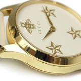 Gucci G Timeless White Dial White Leather Strap Watch For Women - YA1264096 Authentic Buy Shop Now